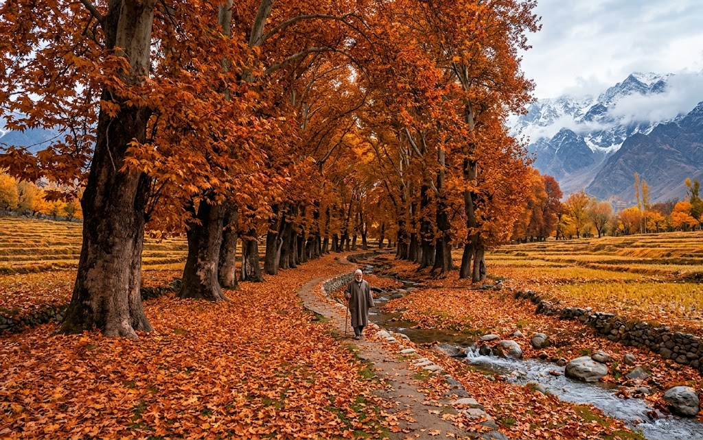 kashmir autumn tour - Countryside Kashmir